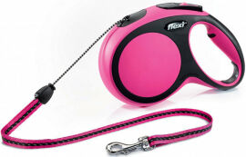 Акция на Рулетка-поводок для собак до 20 кг Flexi New Comfort размер М 5 м розовый (C5055949) от Stylus