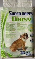 Акція на Пеленки Croci Super nappy Daisy для собак с ароматом ромашки 57х54 см 30 шт (C6028312 ромашка) від Stylus