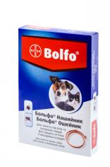 Акция на Ошейник от блох и клещей Bayer/Elanco Bolfo для котов и собак малых пород 35 см (220) от Stylus