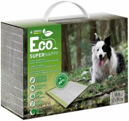 Акція на Пеленки Croci Super Nappy Eco для собак абсорбирующие 84х57 см 14 шт (C6028484 eco) від Stylus