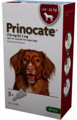 Акція на Капли от блох и паразитов Prinocate Krka 250/62.5 мг для собак 10-25 кг №3 (3838989723156) від Stylus