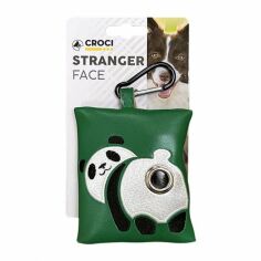 Акція на Сумка для пакетов для уборки фекалий собак Croci Panda 10.5х8.5 cм (C6120222) від Stylus