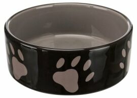 Акция на Миска для собак Trixie керамика коричневый/кремовый/следы лап 1.4л/20см (4047974245330) от Stylus