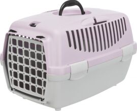 Акция на Переноска Trixie Capri 1 для собак и кошек Xs 32х31х48 см светло-серая/лиловая (4047974398135) от Stylus