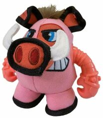 Акция на Игрушка для собак Croci Warriors Pigo плюшевый свин с пищалкой 18х12х12 см (C6098019) от Stylus