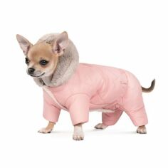 Акція на Костюм зимний Pet Fashion Judy для собак пудровый Xs (4823082428823) від Stylus