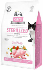 Акция на Сухой корм Brit Care Cat Gf Sterilized Sensitive для стерилизованных кошек 7 кг (8595602540754) от Stylus