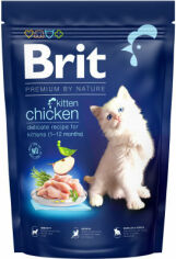 Акція на Сухой корм Brit Premium by Nature Cat Kitten для котят с курицей 1.5 кг (8595602553112) від Stylus