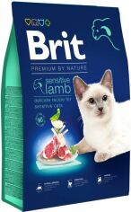 Акция на Сухой корм Brit Premium by Nature Cat Sensitive для кошек с чувствительным пищеварением с ягненком 8 кг (8595602553266) от Stylus