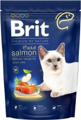 Акция на Сухой корм для котов Brit Premium by Nature Cat Adult Salmon с лососем 1.5 кг (8595602553136) от Stylus