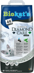 Акція на Наполнитель для кошачьего туалета Biokat's Dimond Care Classic комкующийся 8 л (4002064613253) від Stylus