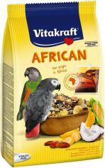 Акция на Повседневный корм Vitakraft African для африканских попугаев 750 г (4008239216403) от Stylus