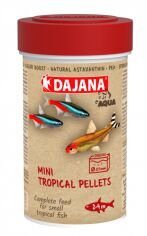 Акція на Корм для мальков и мелких рыб Dajana Mini Tropical Pellets в гранулах 10 л 2 кг (DP104G (5477)) від Stylus