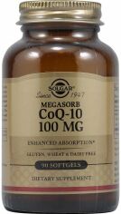 Акція на Solgar Megasorb CoQ-10 100 mg 90 caps Солгар Коэнзим Q10 від Stylus