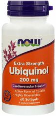 Акция на Now Foods Ubiquinol 200 Mg 60 Sgels Убихинол от Stylus