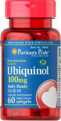 Акция на Puritan's Pride Ubiquinol 100 mg Убихинол 60 гелевых капсул от Stylus