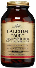 Акция на Solgar Calcium 600 from Oyster Shell with Vitamin D3 Солгар Кальций из раковин устриц 240 таблеток от Stylus