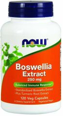 Акція на Now Foods Boswellia Extract 250 mg 120 Veg Caps Босвелия экстракт від Stylus