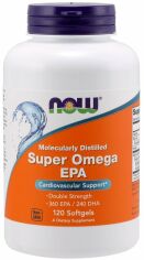Акція на Now Foods Super Omega Epa 1200 mg NOW-0360/240 120 Sgels Супер Омега EPA/DHA від Stylus