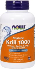 Акция на Now Foods Neptune Krill Oil 1000 mg Softgels 60 caps от Stylus