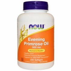 Акція на Now Foods Evening Primrose Oil 500 mg 250 caps (Масло вечерней примулы) від Stylus