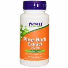Акция на Now Foods Pine Bark Extract 240 mg 90 veg caps (Экстракт сосновой коры) от Stylus