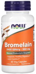 Акція на Now Foods Bromelain 500 mg 60 caps від Stylus