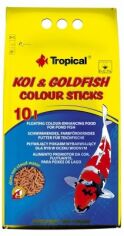 Акция на Сухой корм для прудовых рыб Tropical Koi and Gold Color Sticks 10 л/800 г (5900469406564) от Stylus