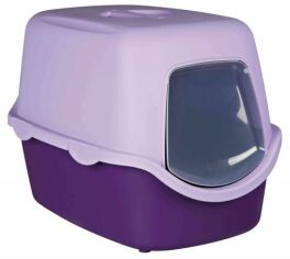 Акция на Туалет для котов Trixie Vico 40×40×56 см фиолетовый от Stylus