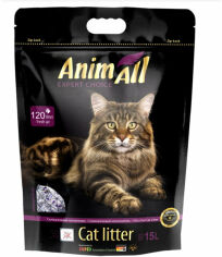 Акция на Наполнитель для кошачьего туалета AnimAll фиолетовый аметист 15 л (4820224500621) от Stylus