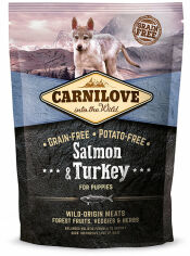 Акція на Сухий корм для цуценят Carnilove Salmon & Turkey Puppy 1.5 кг (8595602508839) від Y.UA