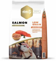 Акция на Сухий корм Amity Super Premium Salmon із лососем 4 кг (597 Salmon 4 KG) от Y.UA