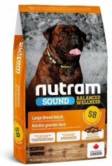 Акция на Сухий корм Nutram Sound Bw для собак великих порід з куркою та вівсянкою 11.4 кг (S8_(11.4kg)) от Y.UA