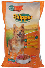 Акция на Сухий корм для собак Skipper курка та яловичина 10 кг (5948308003529) от Y.UA