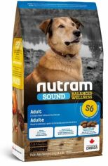 Акція на Сухий корм для собак Nutram Sound Bw з куркою та коричневим рисом 2 кг (S6_(2kg)) від Y.UA
