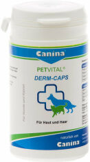 Акция на Капсули Canina Petvital Dеrm-Caps для проблемної шкіри і шерсті 100 шт. (4027565702121) от Y.UA