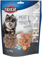 Акция на Ласощі Trixie Prenio 4 Meat Minis з куркою качкою яловичиною і бараниною 4x100 г (4011905318523) от Y.UA