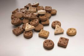 Акція на Ласощі Mera Variant Mix для собак печиво мікс варіантів 3 см 10 кг (042590 - 2510) від Y.UA