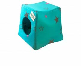 Акция на Будиночок Lucky Pet Куб №1 Марс 36х36x36 см бірюзовий (4820224212029) от Y.UA