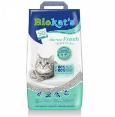 Акция на Наповнювач для котячого туалету Biokat's Bianco Fresh 10 кг (4002064617107) от Y.UA
