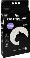 Акція на Наповнювач для котячого туалету Catmania Лаванда фіолетові гранули 10 л (10л Фіолет) від Y.UA