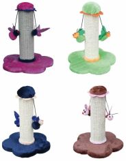 Акція на Кісточка Croci Mini Flowers Стовпчик на підставці з іграшкою 25х25х30 см (C6020665) від Y.UA