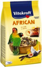 Акція на Повсякденний корм Vitakraft African для нерозлучники і інших маленьких африканських папуг 750 г (4008239216410) від Y.UA