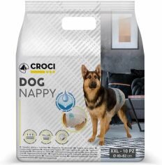 Акция на Підгузки Croci Dog nappy Xxl для собак 40-62 см (C6028999) от Y.UA