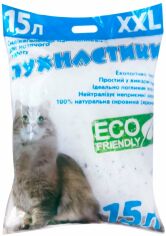 Акция на Наповнювач для котячого туалету Пухнастики 15 л (15л ПУШИСТИК) от Y.UA