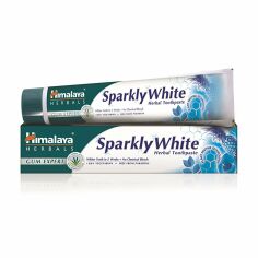 Акция на Відбілювальна зубна паста Himalaya Herbals Gum Expert Sparkly White, 75 мл от Eva