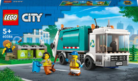 Акция на Конструктор LEGO City Сміттєпереробна вантажівка (60386) от Будинок іграшок