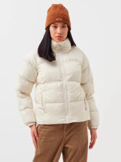Акция на Куртка зимова коротка жіноча Columbia Puffect Jacket 1864781-191 XS Молочна от Rozetka