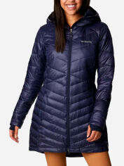 Акція на Куртка зимова жіноча Columbia Omni-Heat Joy Peak Mid Jacket 1982661-472 XS Темно-синя від Rozetka