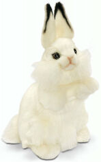 Акция на Мягкая игрушка Hansa Белый кролик, серия Puppet, 34 см от Stylus